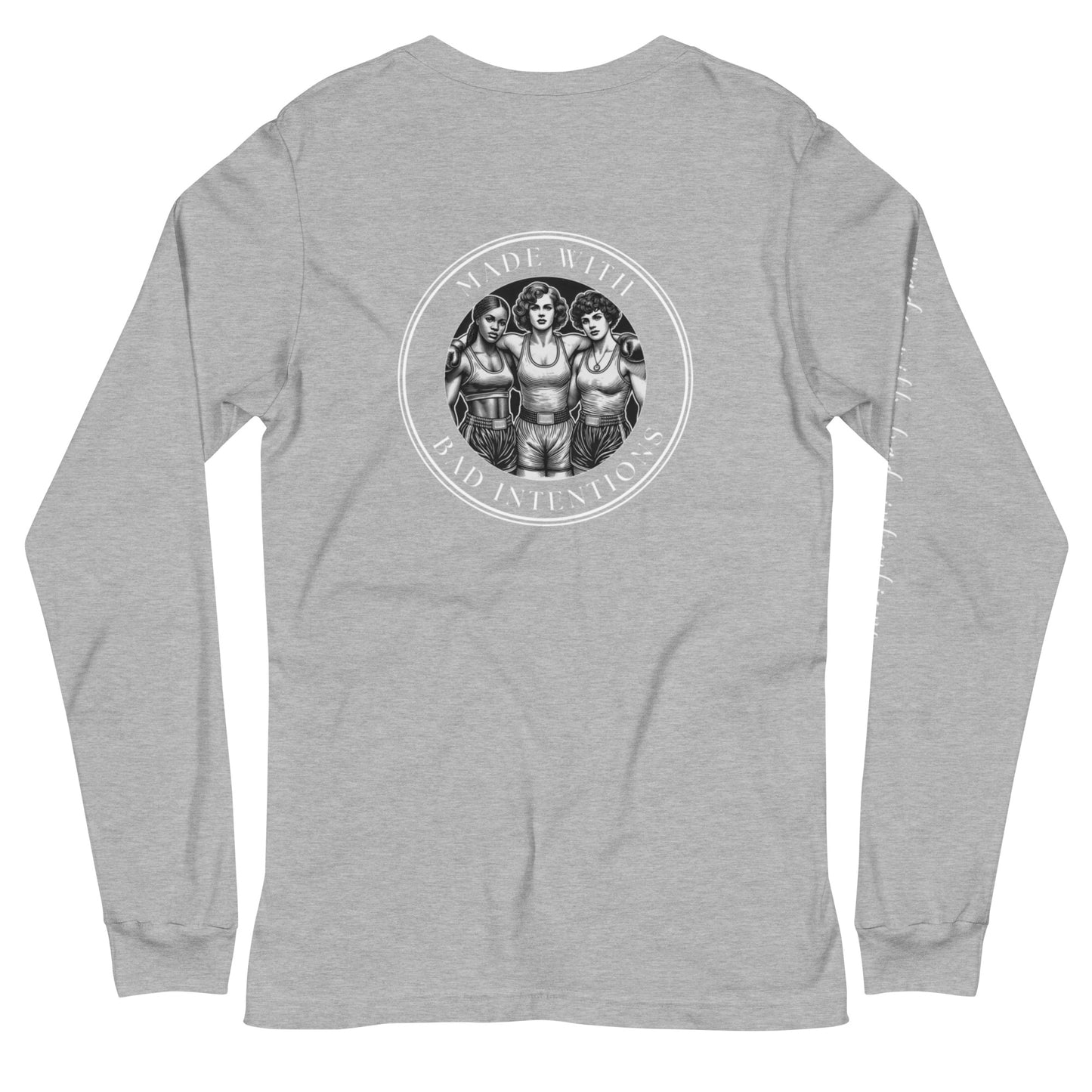 Tough Women, Unisex Long Sleeve Tee (with sleeve text)