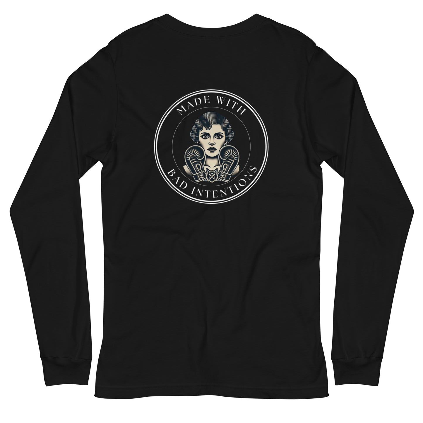 She's a Tattoo Girl, Unisex Long Sleeve Tee
