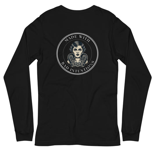 She's a Tattoo Girl, Unisex Long Sleeve Tee