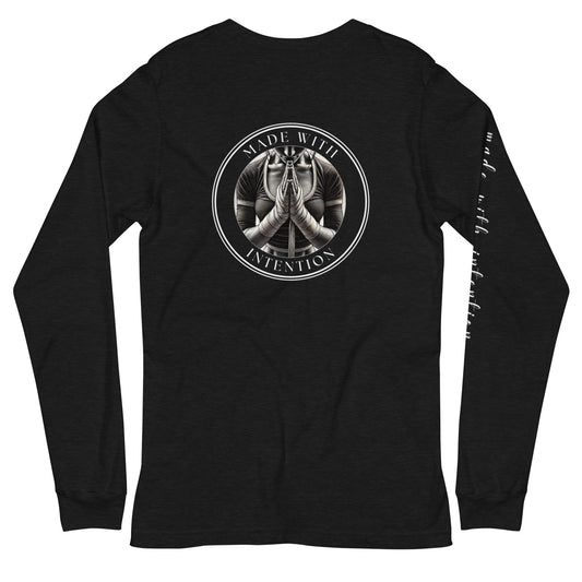 Boxer's Prayer, Hers, Unisex Long Sleeve Tee (with sleeve text)