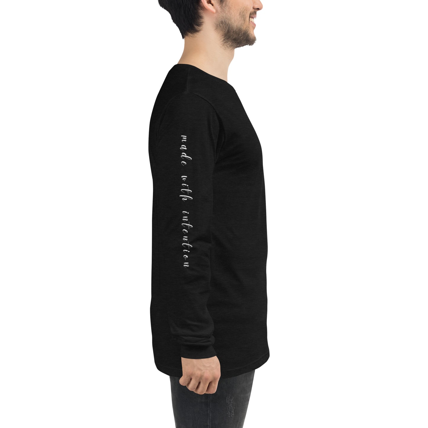 Boxer's Prayer, His, Unisex Long Sleeve Tee (with sleeve text)
