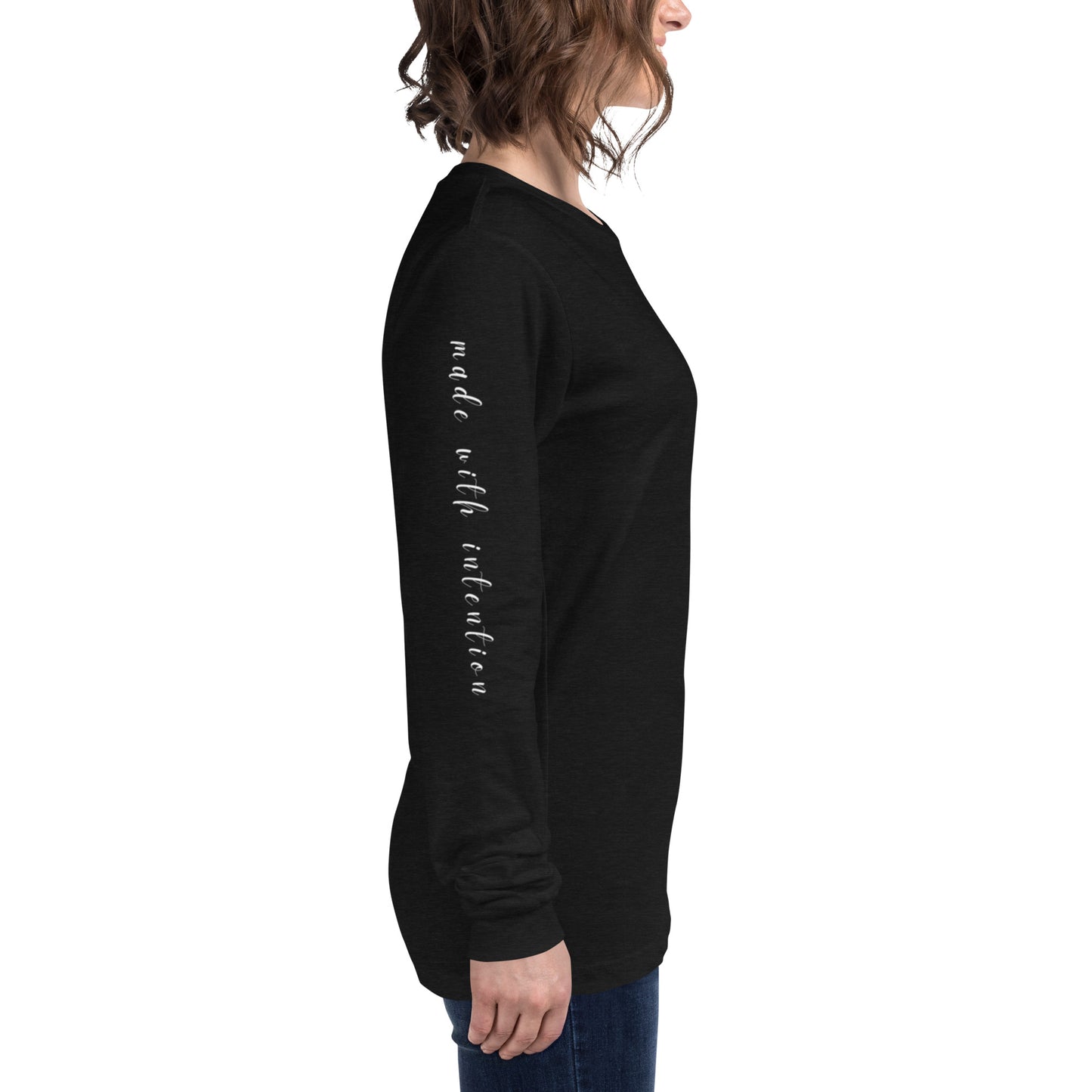 Boxer's Prayer, Hers, Unisex Long Sleeve Tee (with sleeve text)