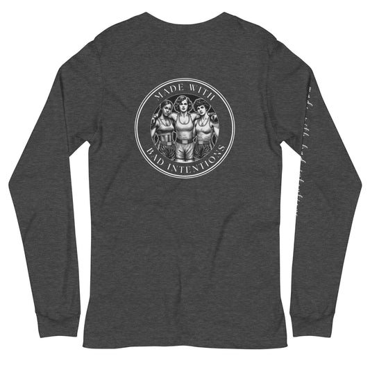 Tough Women, Unisex Long Sleeve Tee (with sleeve text)