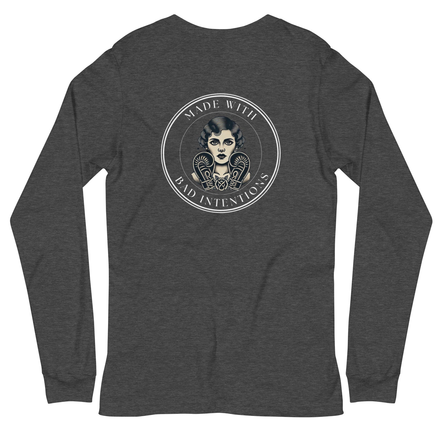 She's a Tattoo Girl, Unisex Long Sleeve Tee