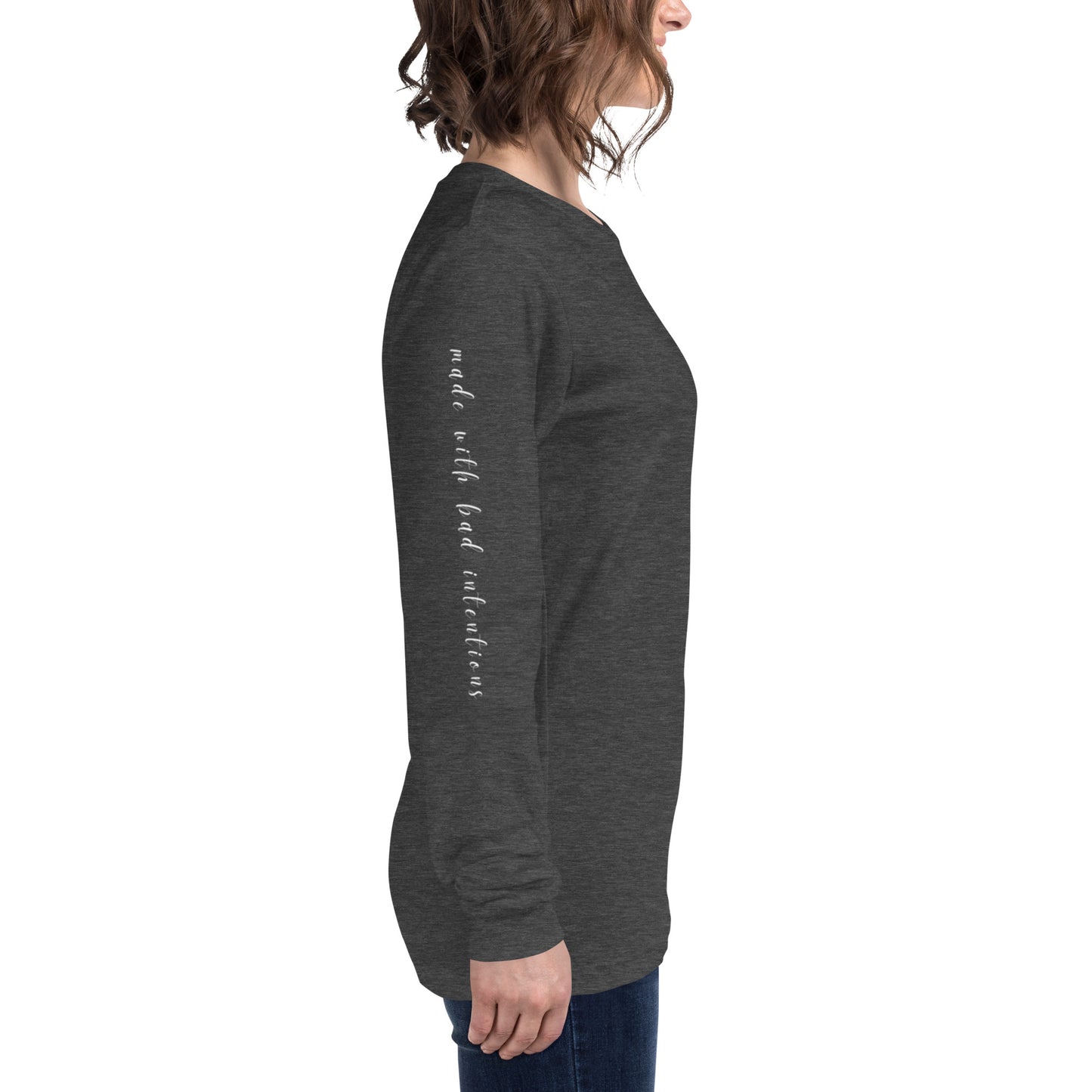 Tough Women, Unisex Long Sleeve Tee (with sleeve text)