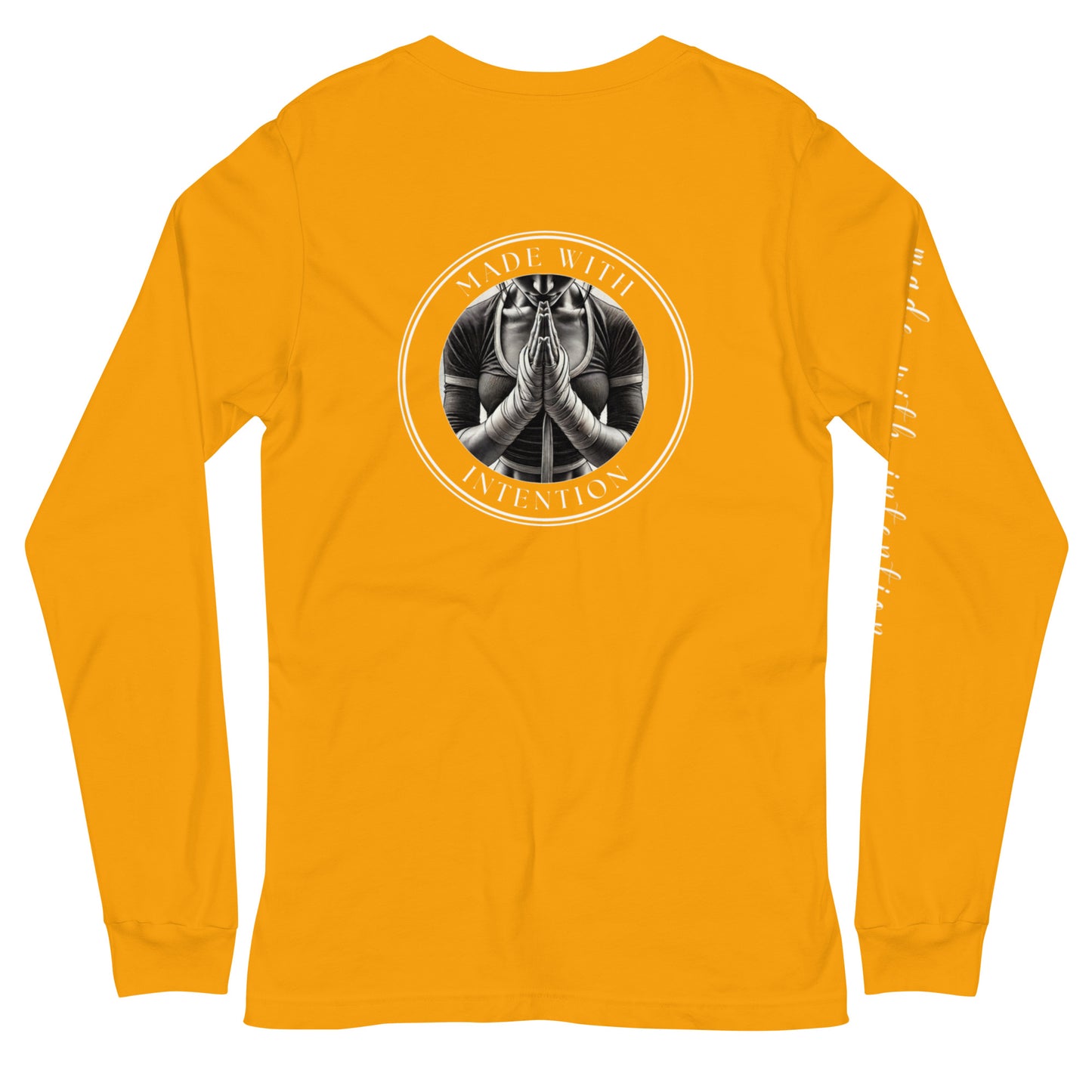 Boxer's Prayer, Hers, Unisex Long Sleeve Tee (with sleeve text)