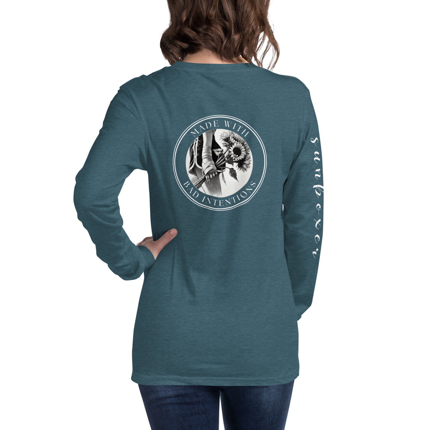 Sunboxer, Unisex Long Sleeve Tee (with sleeve text)