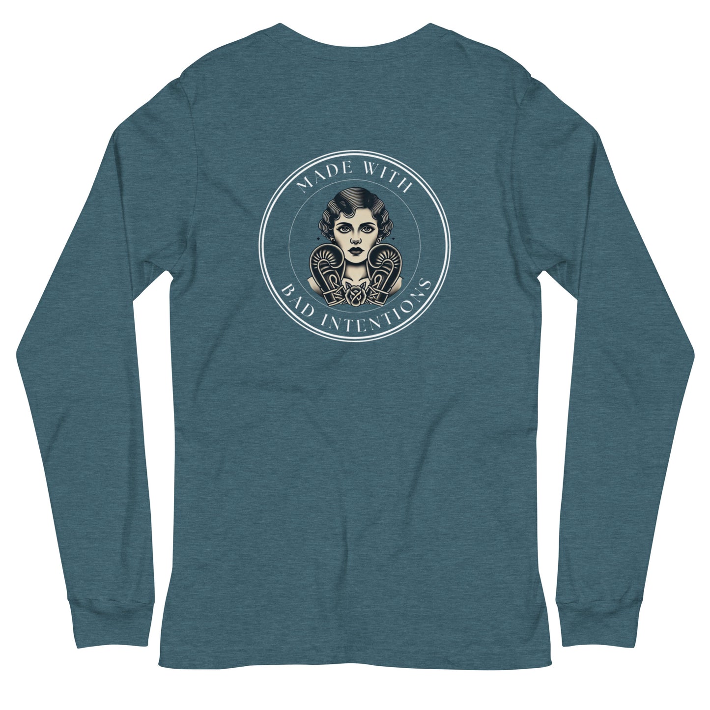 She's a Tattoo Girl, Unisex Long Sleeve Tee