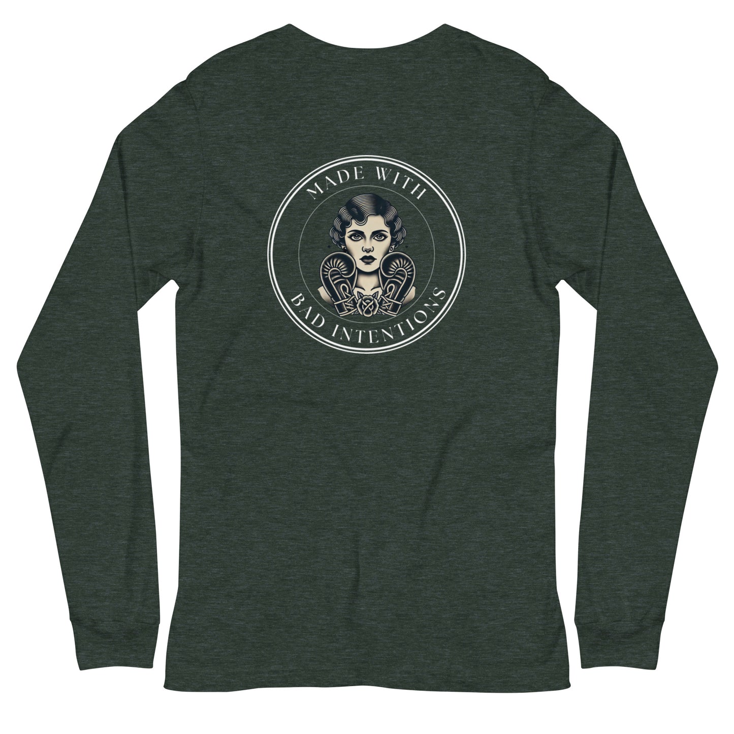 She's a Tattoo Girl, Unisex Long Sleeve Tee