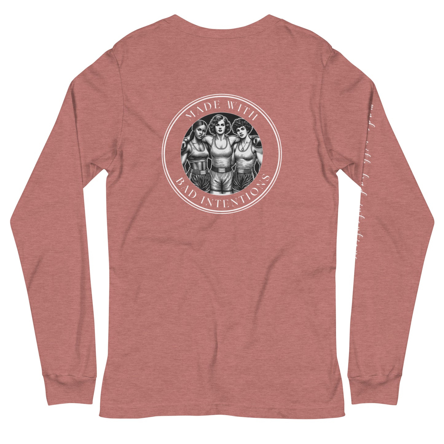 Tough Women, Unisex Long Sleeve Tee (with sleeve text)