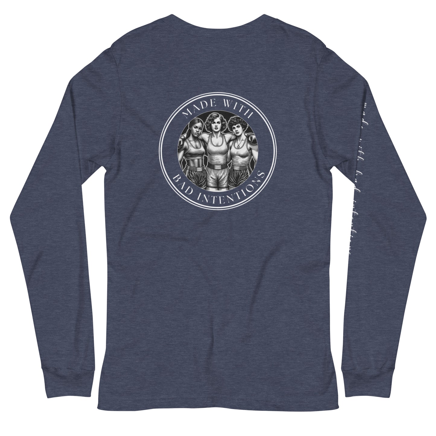 Tough Women, Unisex Long Sleeve Tee (with sleeve text)