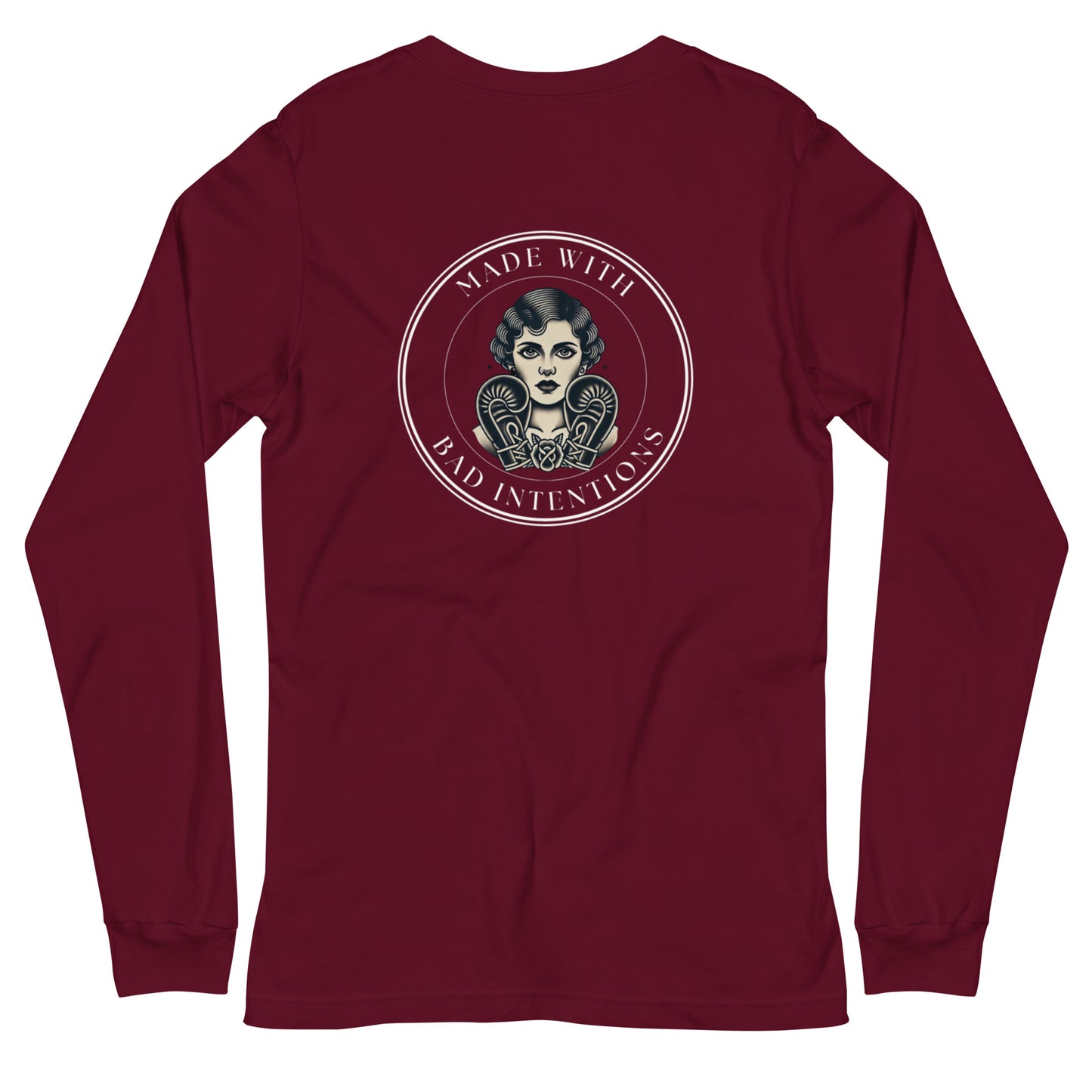 She's a Tattoo Girl, Unisex Long Sleeve Tee