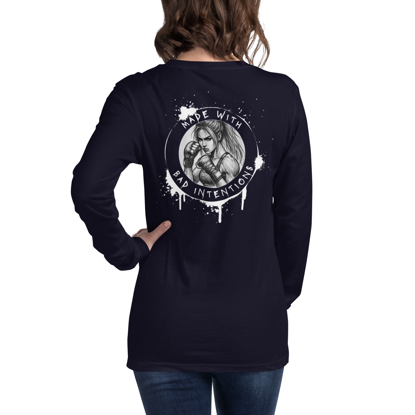 She's Tough, Unisex Long Sleeve Tee