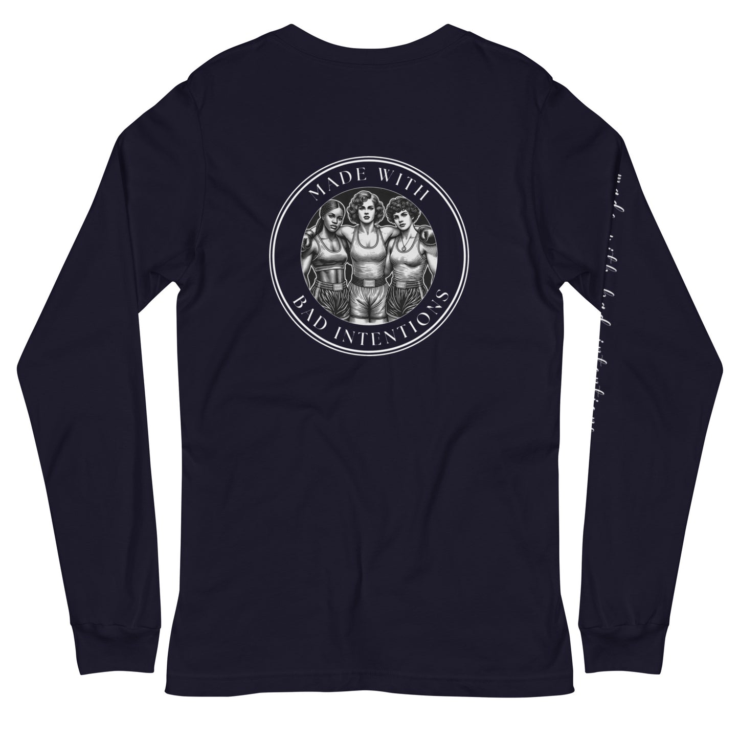 Tough Women, Unisex Long Sleeve Tee (with sleeve text)