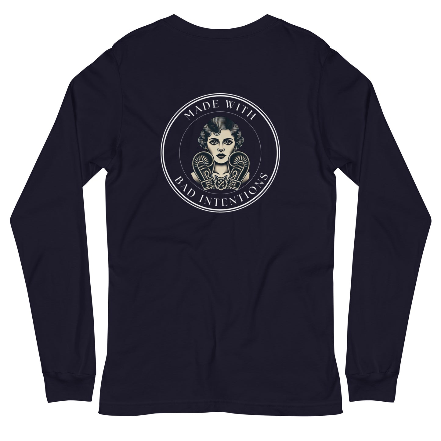 She's a Tattoo Girl, Unisex Long Sleeve Tee