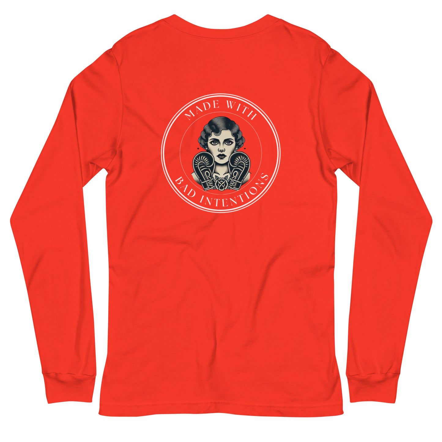She's a Tattoo Girl, Unisex Long Sleeve Tee