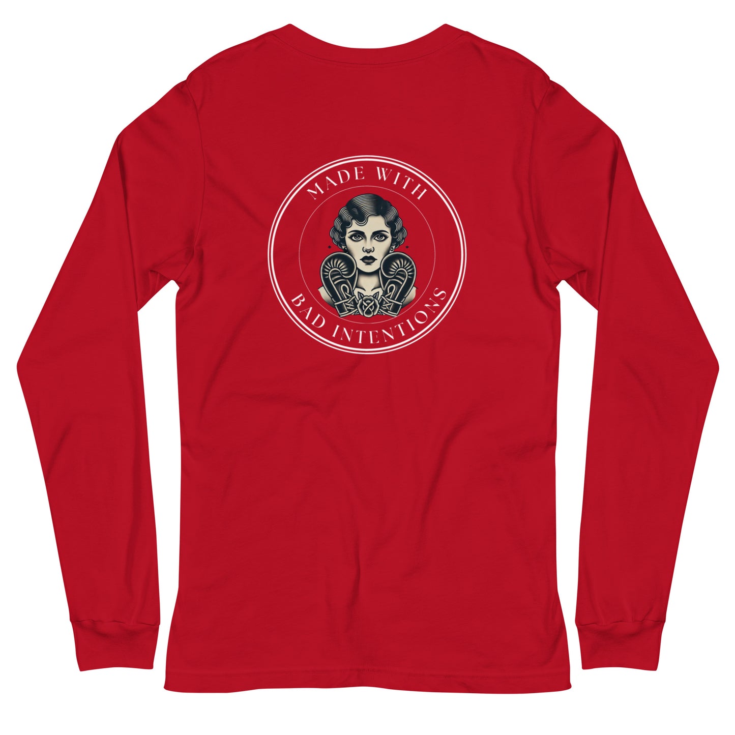 She's a Tattoo Girl, Unisex Long Sleeve Tee