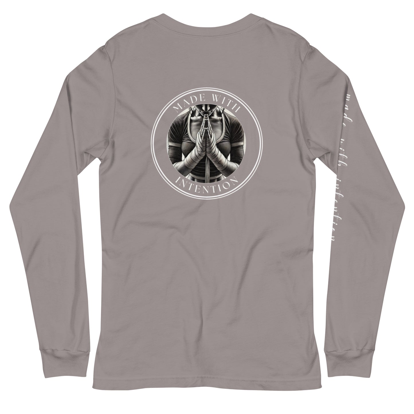 Boxer's Prayer, Hers, Unisex Long Sleeve Tee (with sleeve text)