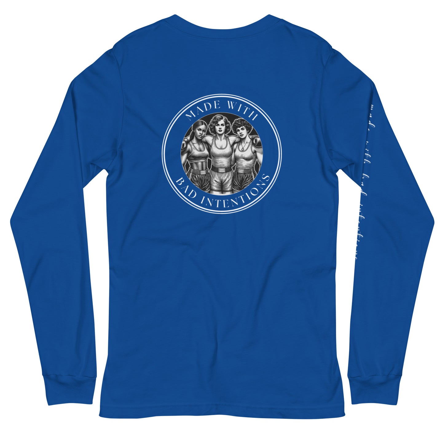 Tough Women, Unisex Long Sleeve Tee (with sleeve text)