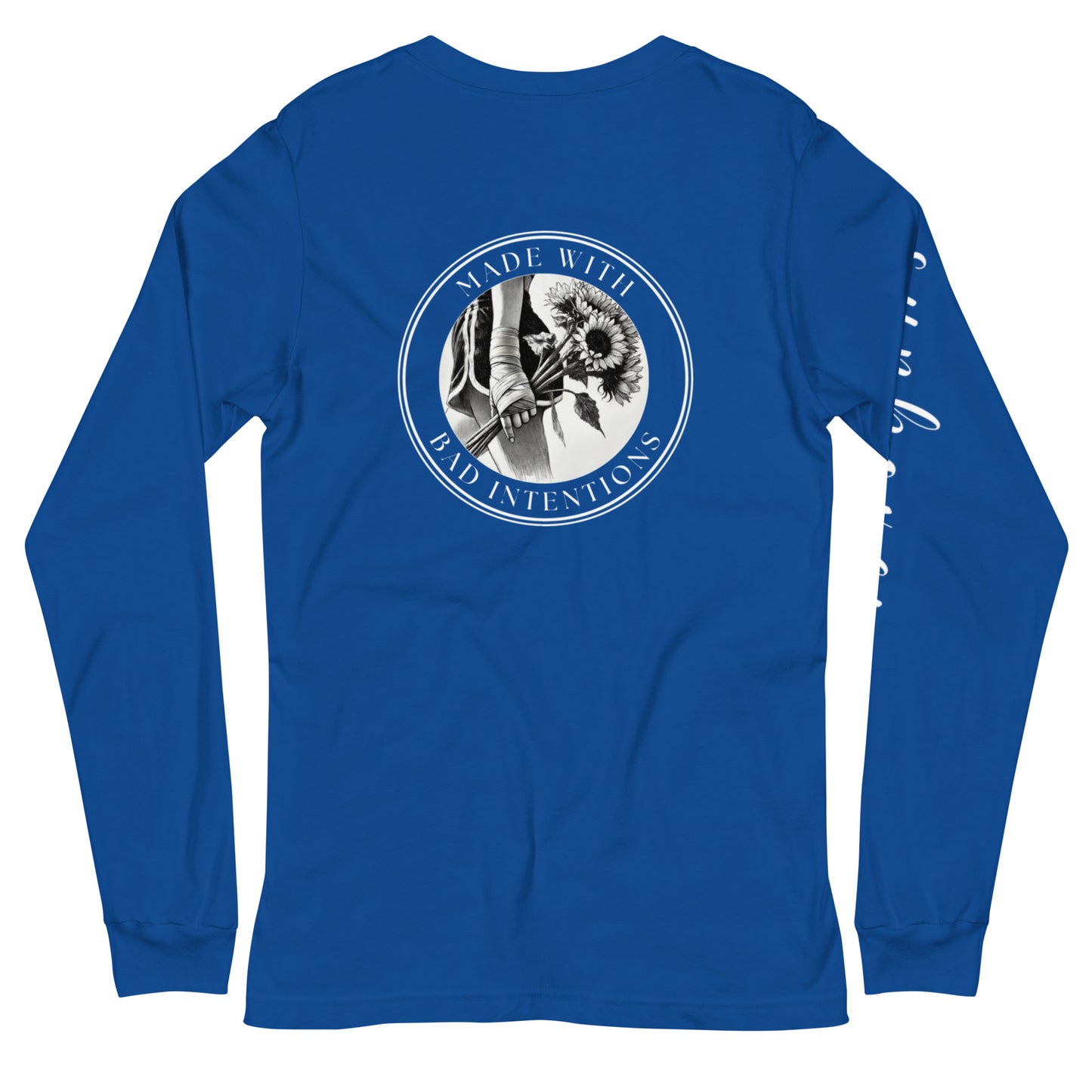 Sunboxer, Unisex Long Sleeve Tee (with sleeve text)