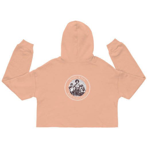 Tough Mother, Crop Hoodie