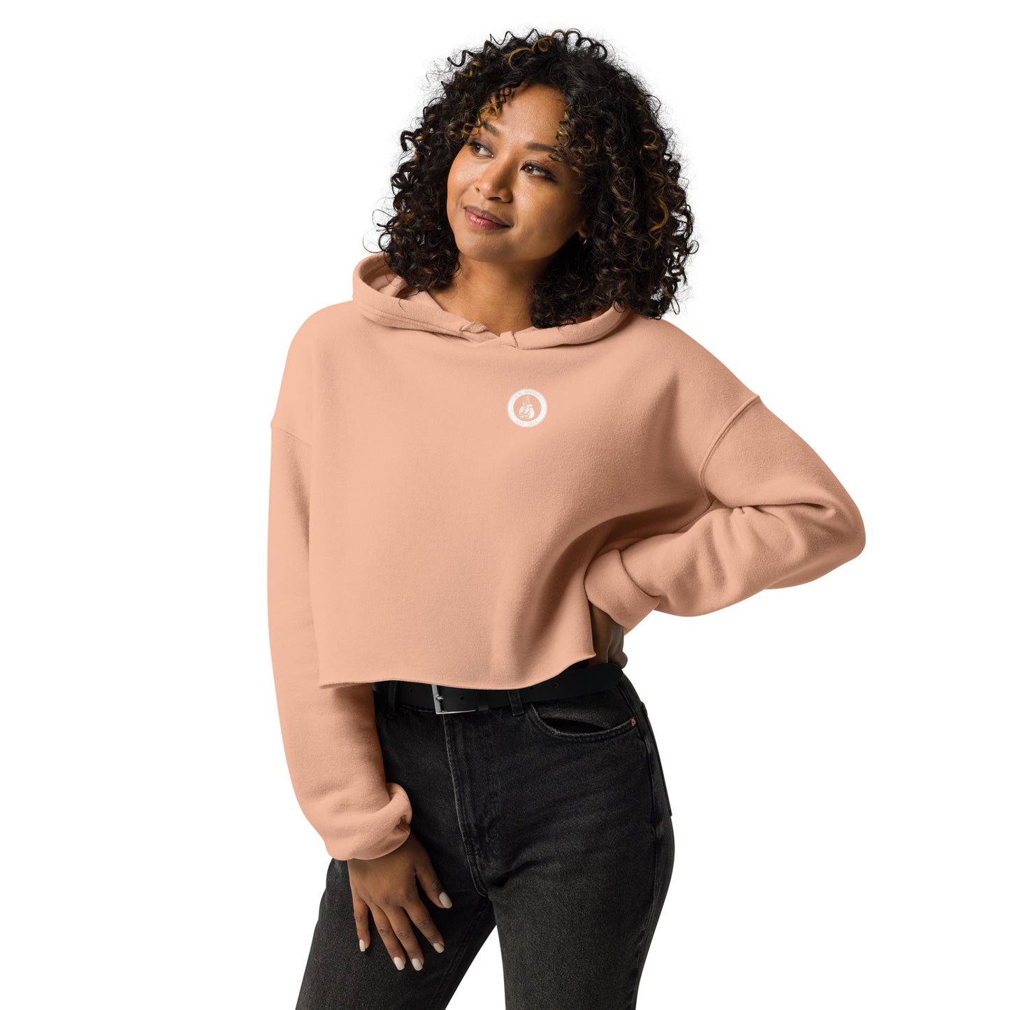 Tough Mother, Crop Hoodie