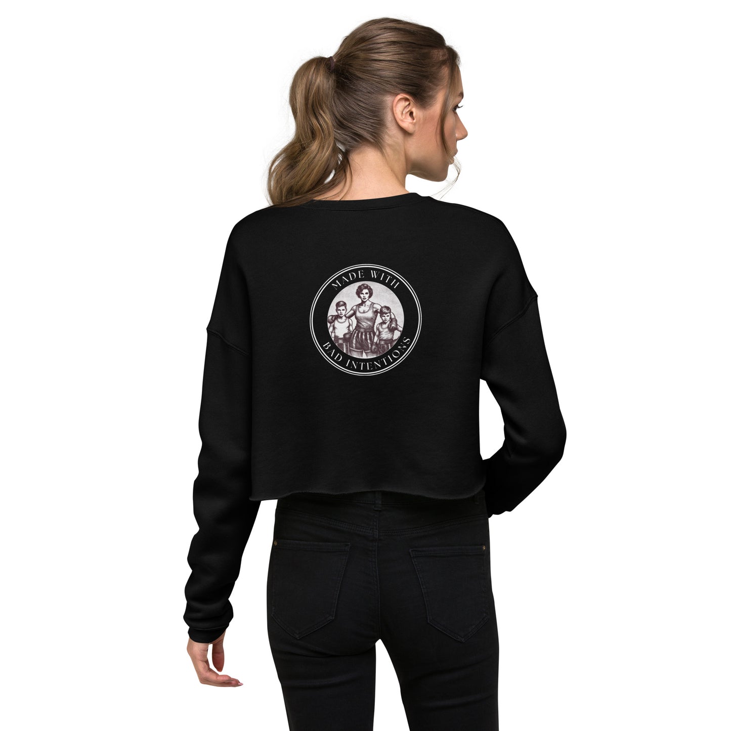 Tough Mother, Crop Sweatshirt
