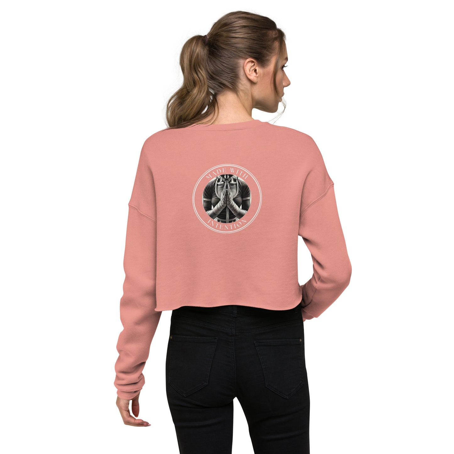 Boxer's Prayer, Hers, Crop Sweatshirt