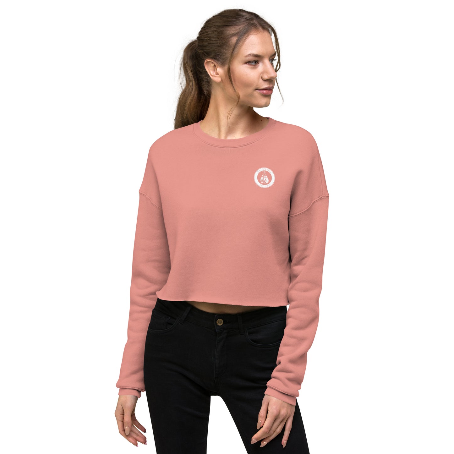 Boxer's Prayer, Hers, Crop Sweatshirt