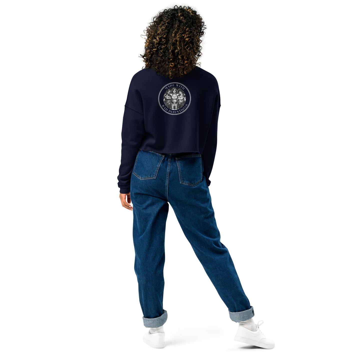 Tough Women, Crop Sweatshirt