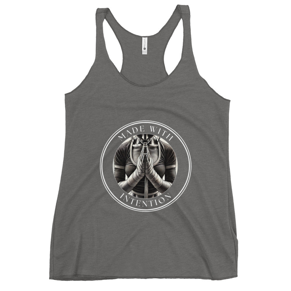 Boxer's Prayer, Hers, Women's Racerback Tank