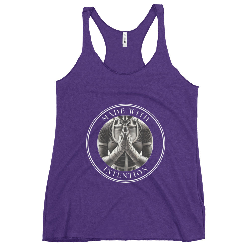 Boxer's Prayer, Hers, Women's Racerback Tank
