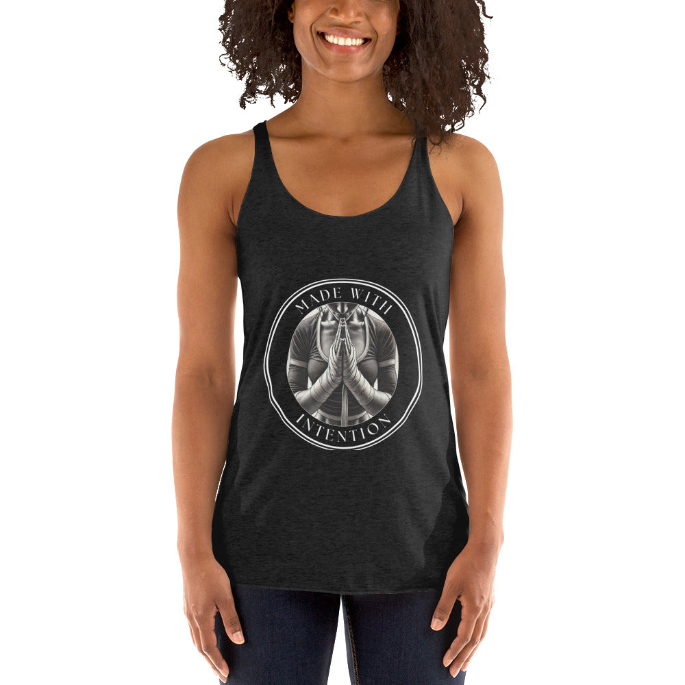 Boxer's Prayer, Hers, Women's Racerback Tank
