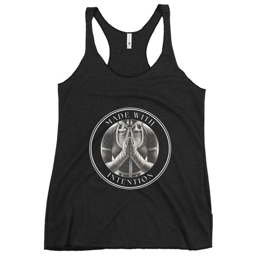 Boxer's Prayer, Hers, Women's Racerback Tank