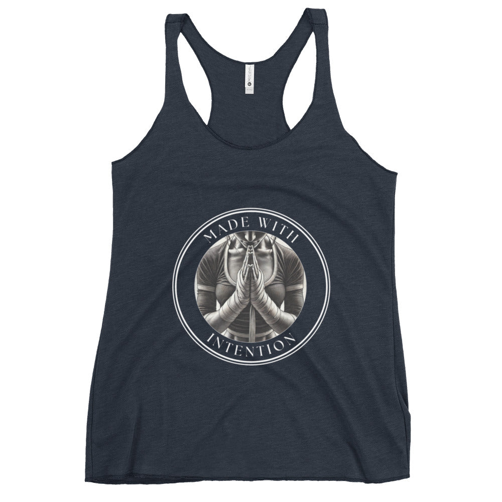 Boxer's Prayer, Hers, Women's Racerback Tank