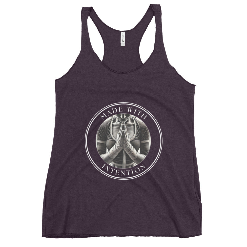 Boxer's Prayer, Hers, Women's Racerback Tank