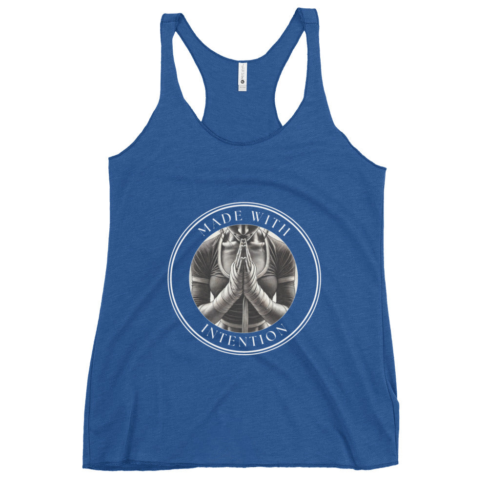 Boxer's Prayer, Hers, Women's Racerback Tank