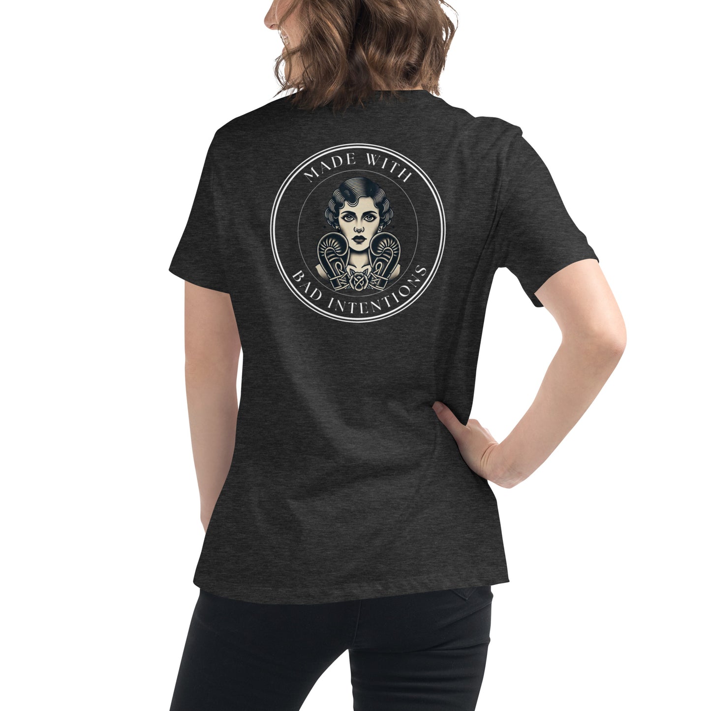 She's a Tattoo Girl, Women's Relaxed T-Shirt