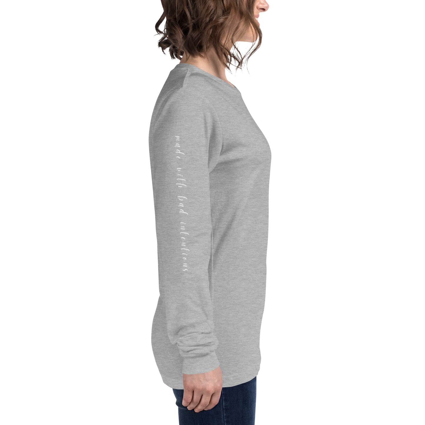 Tough Mother, Unisex Long Sleeve Tee (with sleeve text)